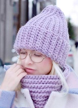 Крутезні шапки, об'ємної в'язки.