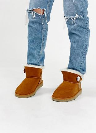 Женские угги ugg brown жэнкие угги3 фото