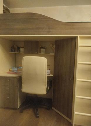 Детская мебель.кровать 80*1.80,шафа для одежды, стель.