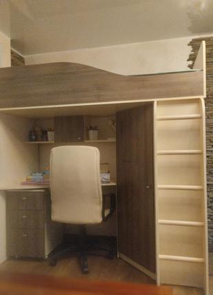 Детская мебель.кровать 80*1.80,шафа для одежды, стель.