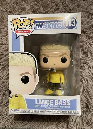 Фігурка funko pop nsync – lance bass джеймс ленс басс нова новая фигурка