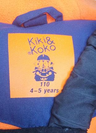 Зимний термо костюм немецкого бренда kiki&koko 4 5 лет.6 фото