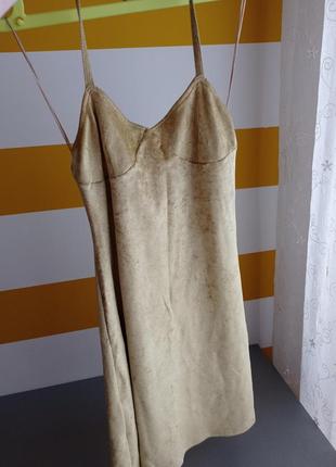 Плаття міні, переливається3 фото