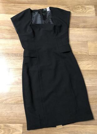 Черное платье футляр