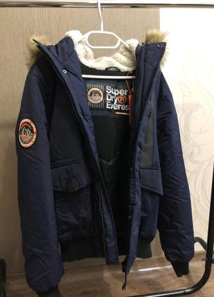 Куртка зимова superdry m оригінал