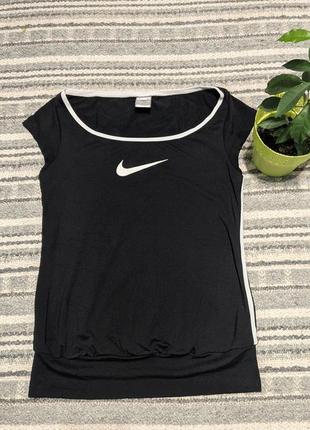 Nike fit dri оригинальная женская удлиненная футболка