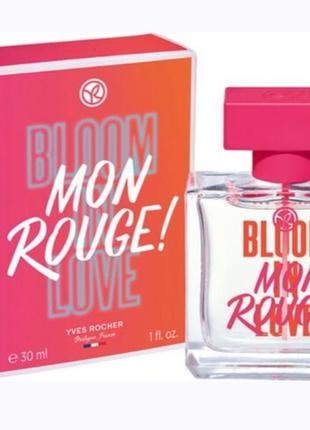 Парфумована вода mon rouge  bloom in love від yves rocher