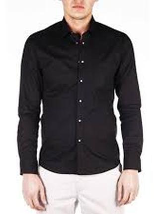 Классная черная рубашка новая clockhouse xl2 фото