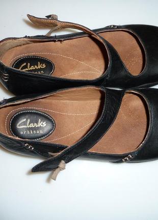 Clarks artisan мягкие кожаные туфли балетки мокасины кларкс, р 38 , стелька 23,5 см5 фото