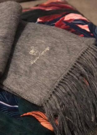 Сірий шарф alpaca camargo. 🦙 улюблені шарфи із шерсті альпаки .