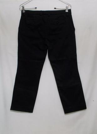 Новые cropped джинсы со стрелками черные w28 'drykorn' германия3 фото
