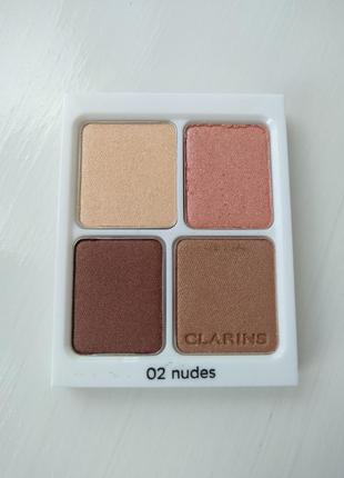 Тіні clarins 02 nudes