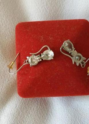 Серьги💎🐱 кошки🐱💎
