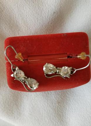 Серьги💎🐱 кошки🐱💎