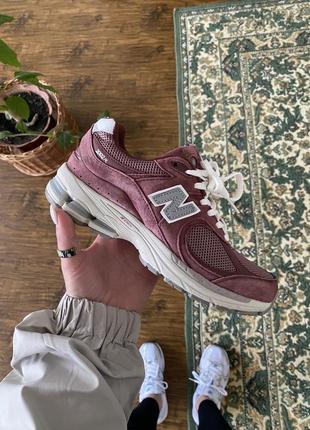 Кросівки new balance 2002r burgundy