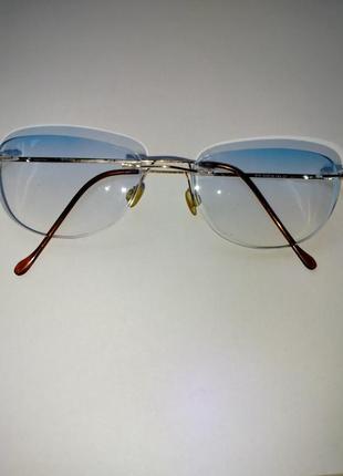 Элегантные очки polisi , стекла с диоптриями, безконтурные