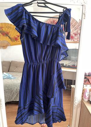 Блакитна сукня sinsay 3