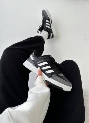Кроссовки adidas drop step black/white