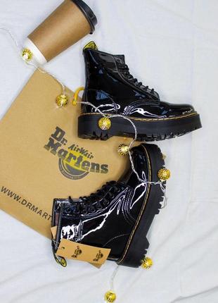 Жіночі зимові ботінки dr.martens доктор мартінс4 фото