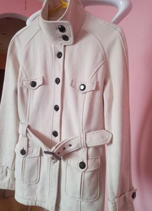 Демісезонна куртка (кардиган-пальто) на флісі next2 фото