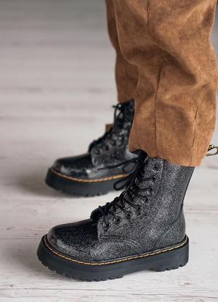 Женские зимние ботинки dr.martens доктор мартинс