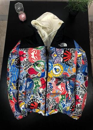 Женская зимняя куртка тнф. женский пуховик зе норт фейс1 фото