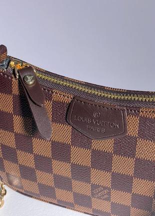 Женская маленькая коричневая  сумка с ремешком через плечо 🆕сумка кросс боди8 фото