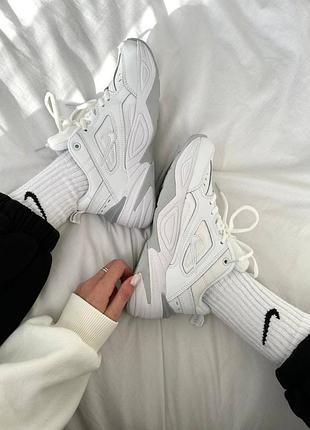 Кросівки nike m2k tekno white grey