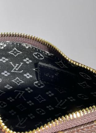 Женская маленькая коричневая сумка с ремешком через плечо 🆕сумка кросс боди3 фото