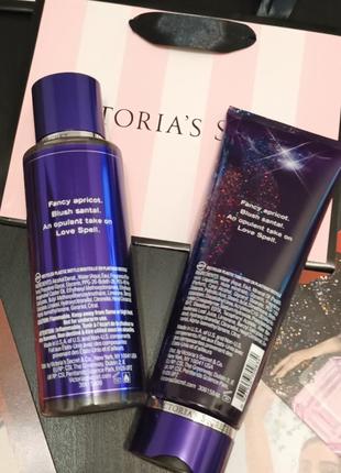 Новинка! парфумований лосьйон крем love spell luxe victoria's secret виктория сикрет вікторія сікрет оригінал4 фото