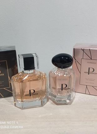 Парфумований набір, парні аромати чоловічий та жіночий