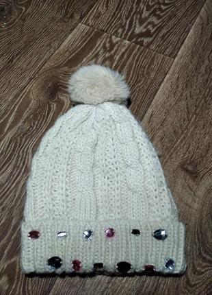 Зимняя шапка 11 - 13 лет