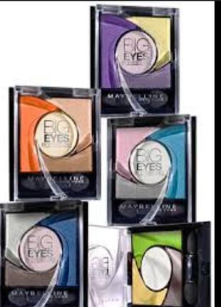 Maybelline new york big eyes studio палетка теней