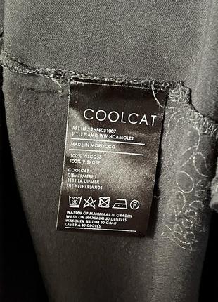 Женская рубашка готик черная с черепами coolcat cool cat вискоза длинный рукав6 фото