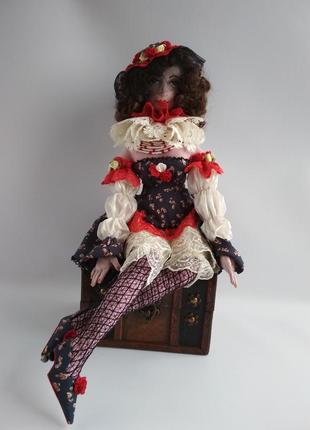 Інтер’єрна лялька - танцівниця мулен руж