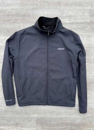 Regatta softshell кофта 3xl серая ветровка мужская