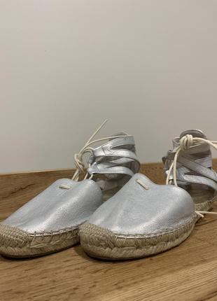 Кожаные еспадрильи passissimo