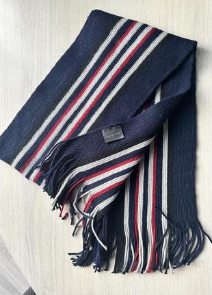 Шарф чоловічий зимовий tommy hilfiger2 фото