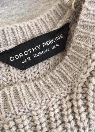 Красивий сірий светр dorothy perkins3 фото