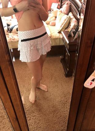 Юбка в горох pinkie