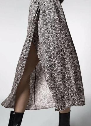Zara вишукана сукня з шовкової віскози, плаття р.s5 фото