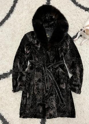 Шубка норкова,шуба ,пальто норкове