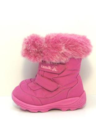 Дитячі зимові черевики ботинки kamik р. 261 фото