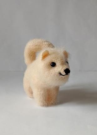 Собака мини амигуруми крючком. маленькая собака крючком. на замовлення 7