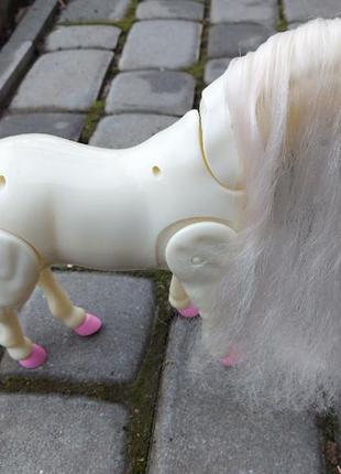 Кінь для ляльки барбі поні коня конячка для ляльки3 фото