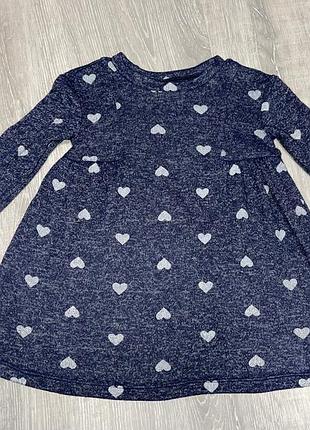 Платье с длинным рукавом gap,12-18мес