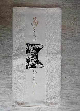 Махровое полотенце для лица2 фото