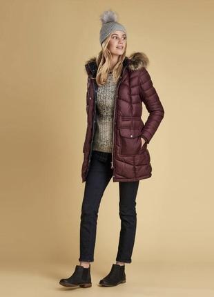 Стеганая куртка barbour hamble1 фото