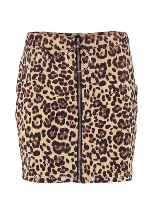 Леопардовая мини-юбка на молнии/сексуальная мини-юбка10 фото