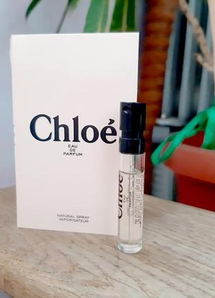 Chloe eau de parfum💥оригінал мініатюра пробник mini spray 1,2 мл книжка